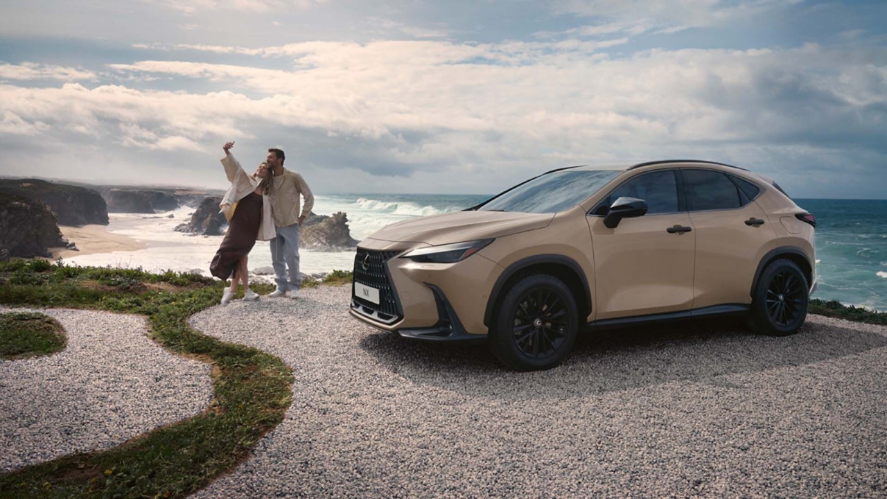 Rannajoonele pargitud Lexus NX